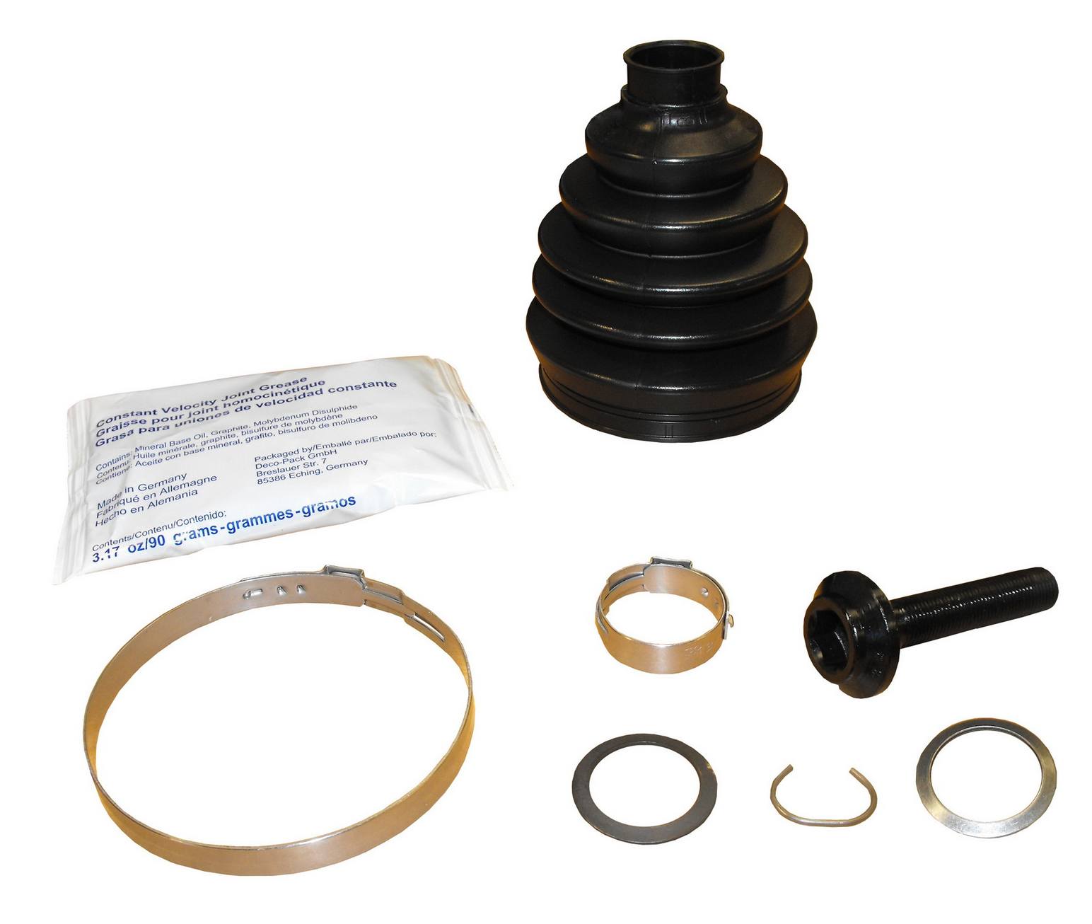 Audi VW CV Joint Boot Kit - Front Outer 4A0498203C - Rein BKN0013P